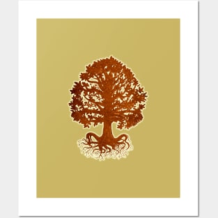 enchanted tree - version 3 Posters and Art